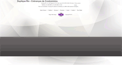 Desktop Screenshot of dupliquerio.com.br