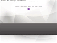 Tablet Screenshot of dupliquerio.com.br